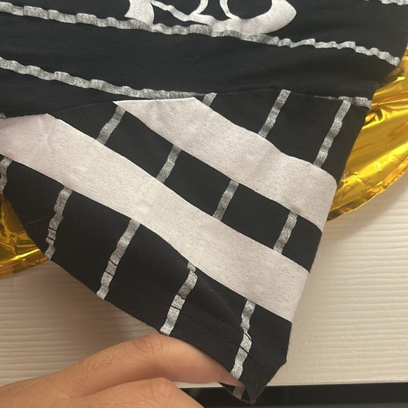 Stripped Cotten jersey with black and white - Picture 4 of 5